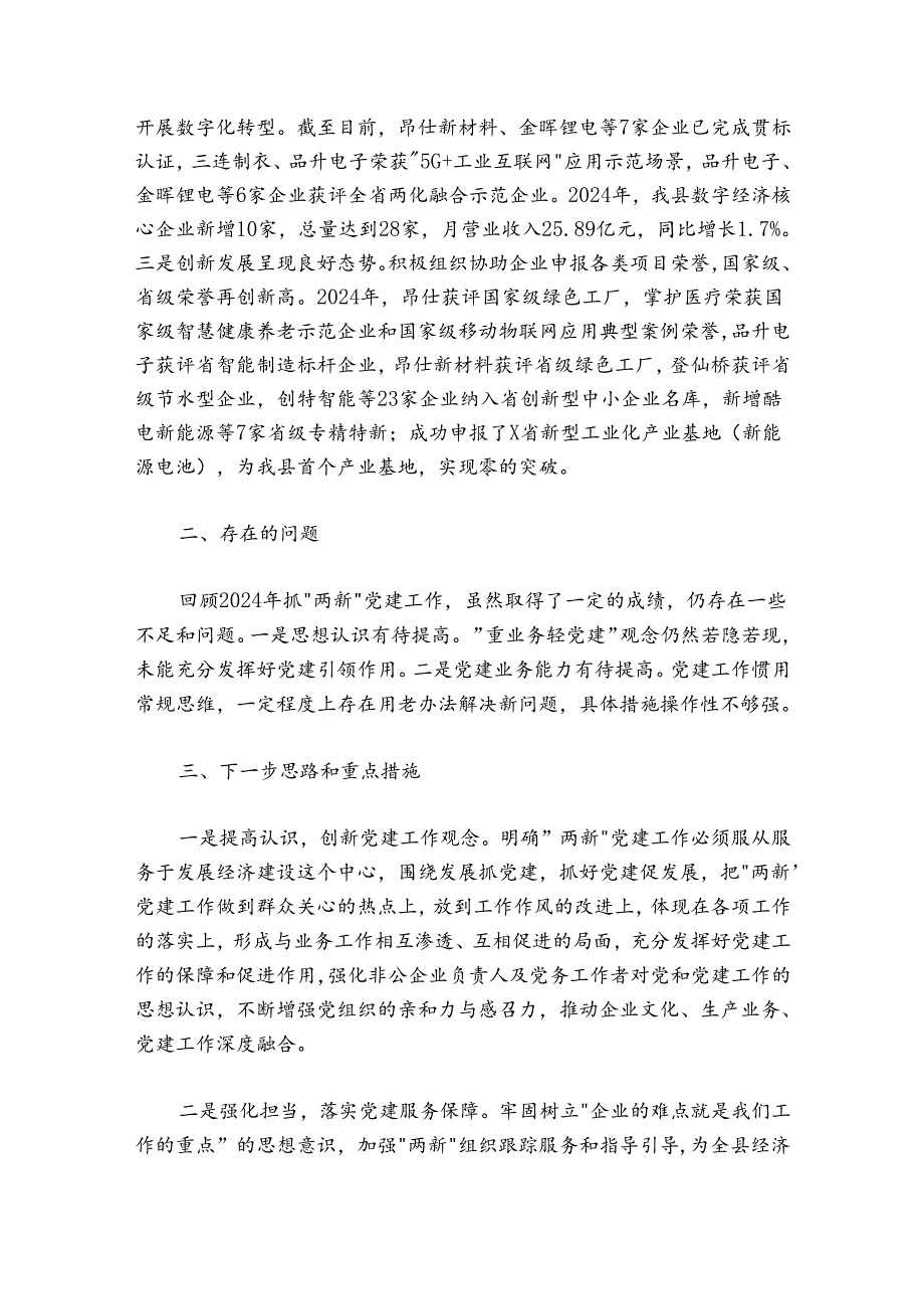 县工信局2024-2025年抓“两新”党建工作述职报告.docx_第3页