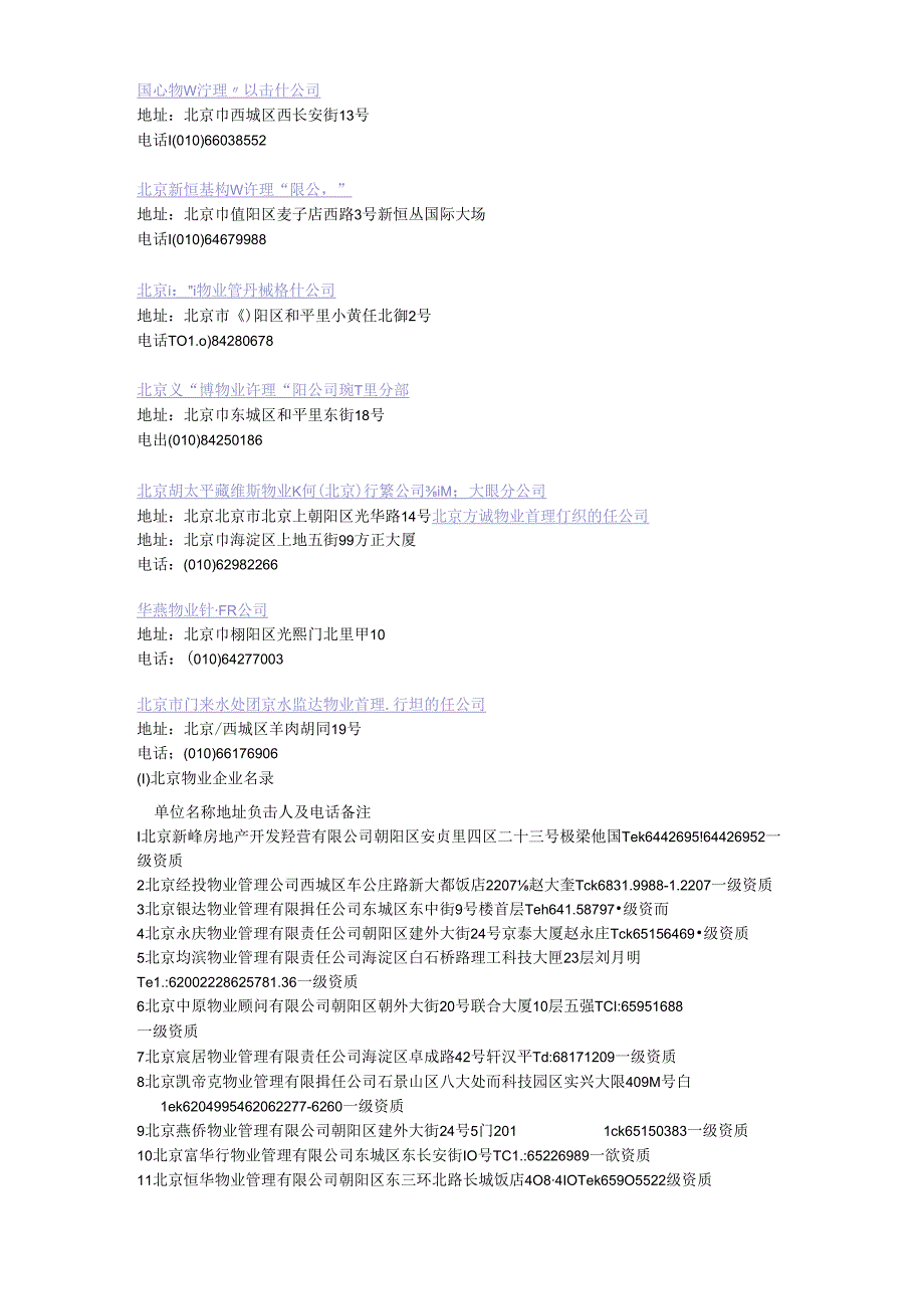 北京市物业公司大全.docx_第3页