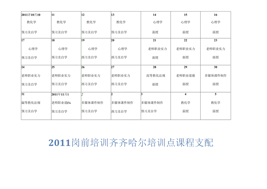 岗前培训时间安排.docx_第3页