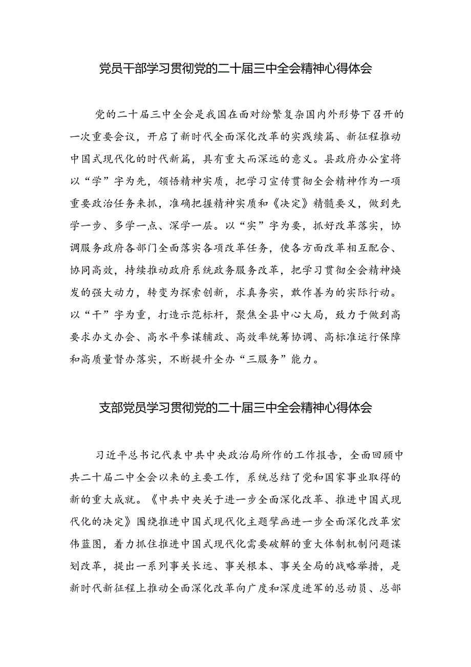 （9篇）理论学习中心组集中学习二十届三中全会精神研讨发言（详细版）.docx_第3页