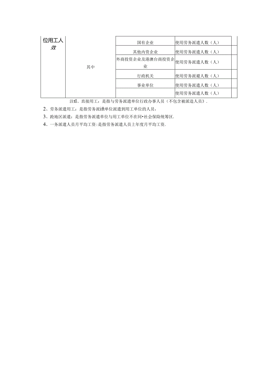 劳务派遣单位劳动用工情况表模板.docx_第2页