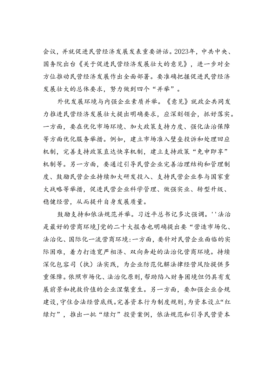 在2024年全市加快民营经济高质量发展推进大会上的讲话.docx_第2页