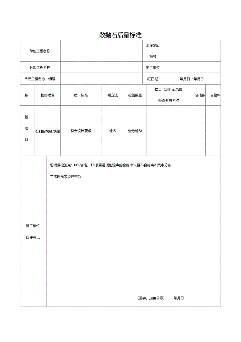 散抛石质量标准.docx_第1页