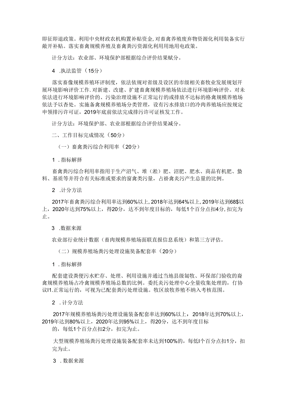 畜禽养殖废弃物资源化利用工作考核办法(试行).docx_第3页