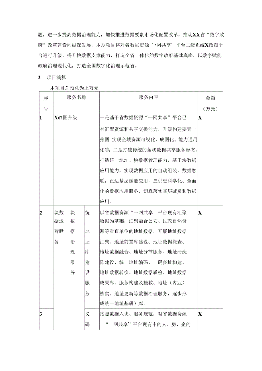 省数据资源“一网共享”平台块数据能力建设及运营服务（20XX年）项目采购需求.docx_第3页