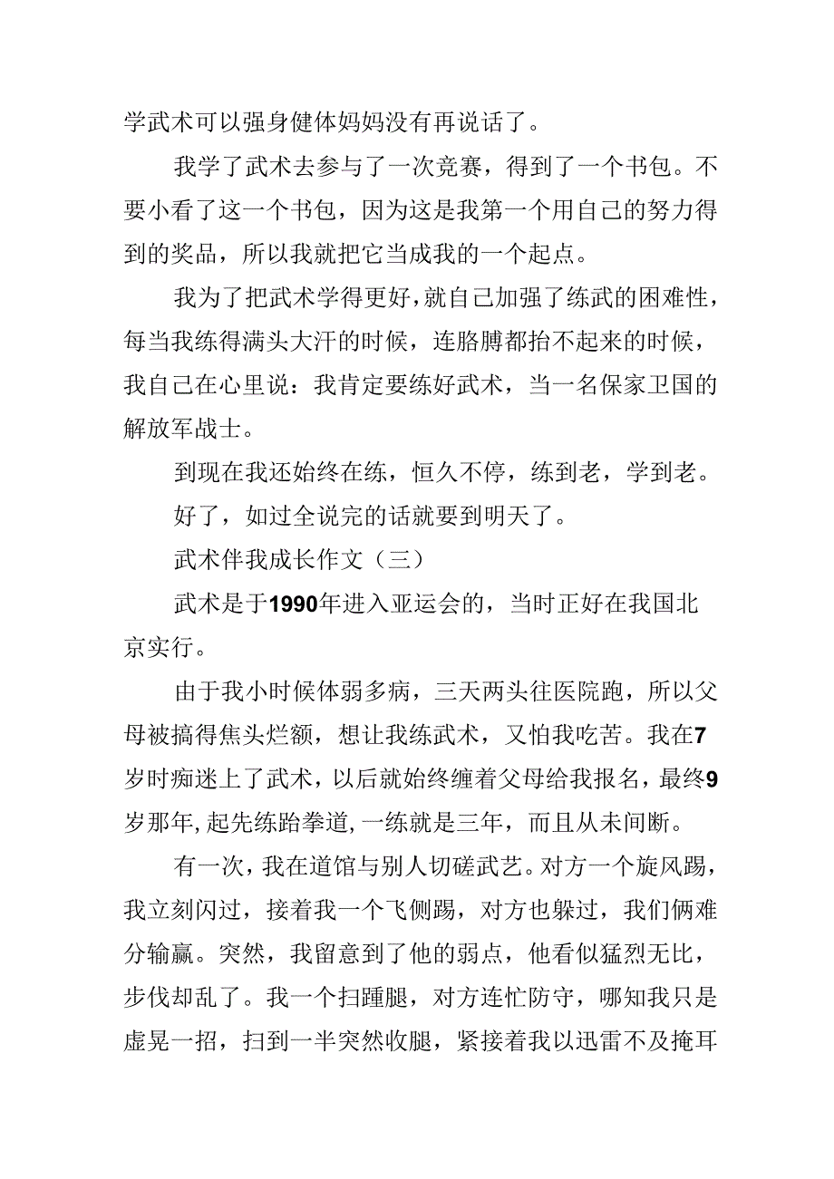 关于武术伴我成长作文.docx_第3页