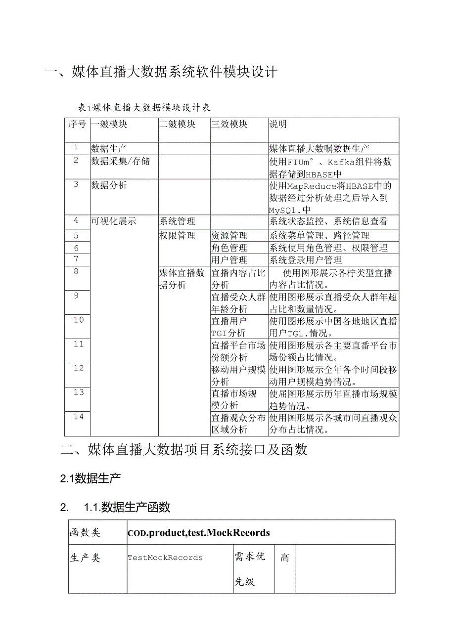 媒体直播大数据项目详细设计说明书.docx_第3页