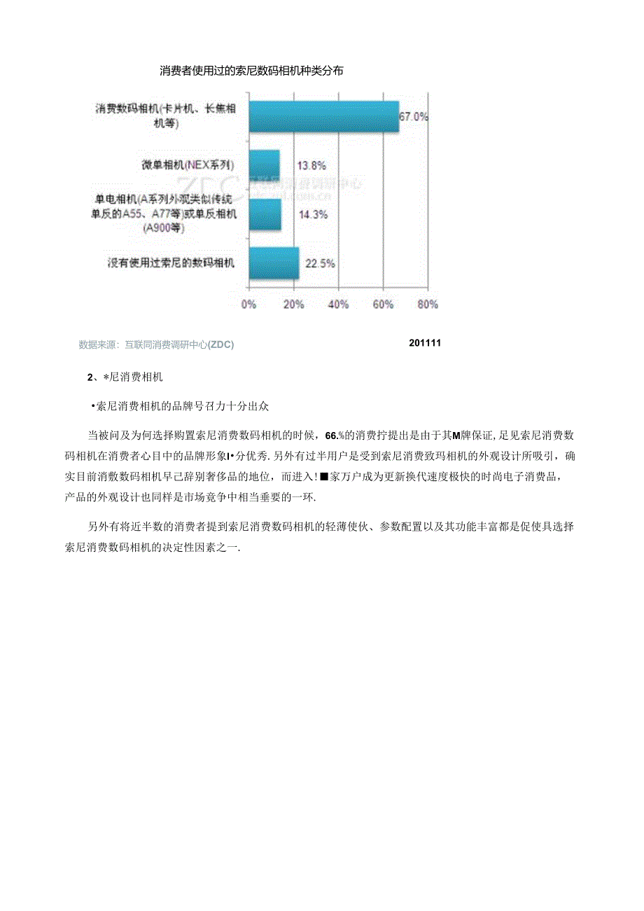 索尼数码相机市场调查报告.docx_第3页