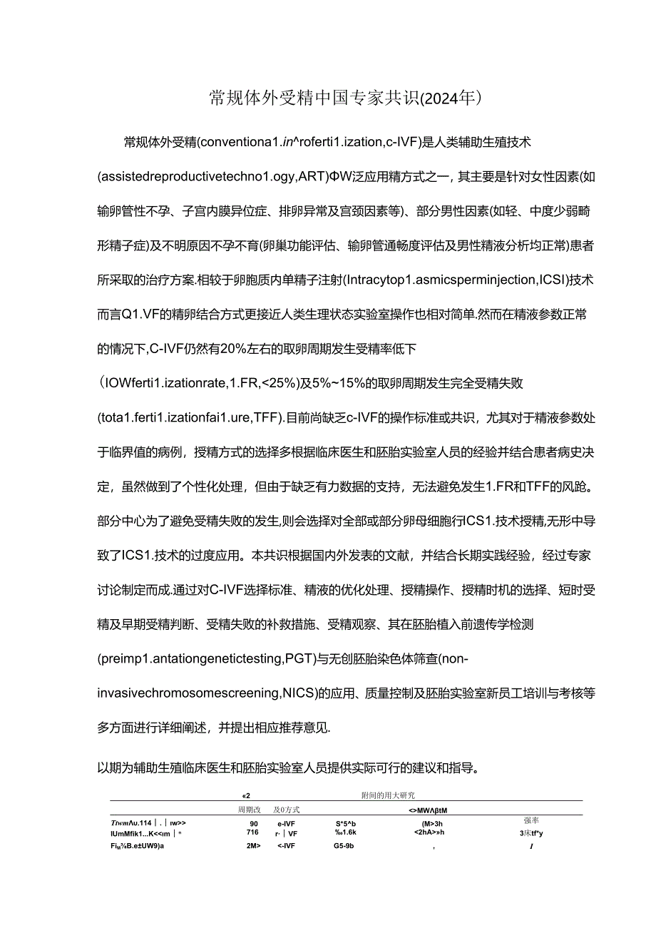 常规体外受精中国专家共识（2024年）.docx_第1页