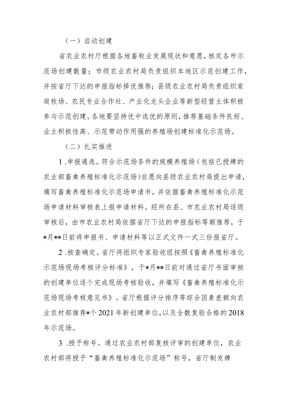 2021年省畜禽养殖标准化示范创建活动实施方案.docx_第3页