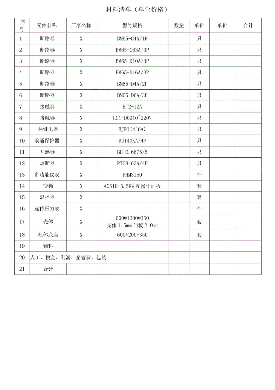 配电设备加工合同（2024年XX技术股份有限公司与XX机电科技有限公司）.docx_第2页