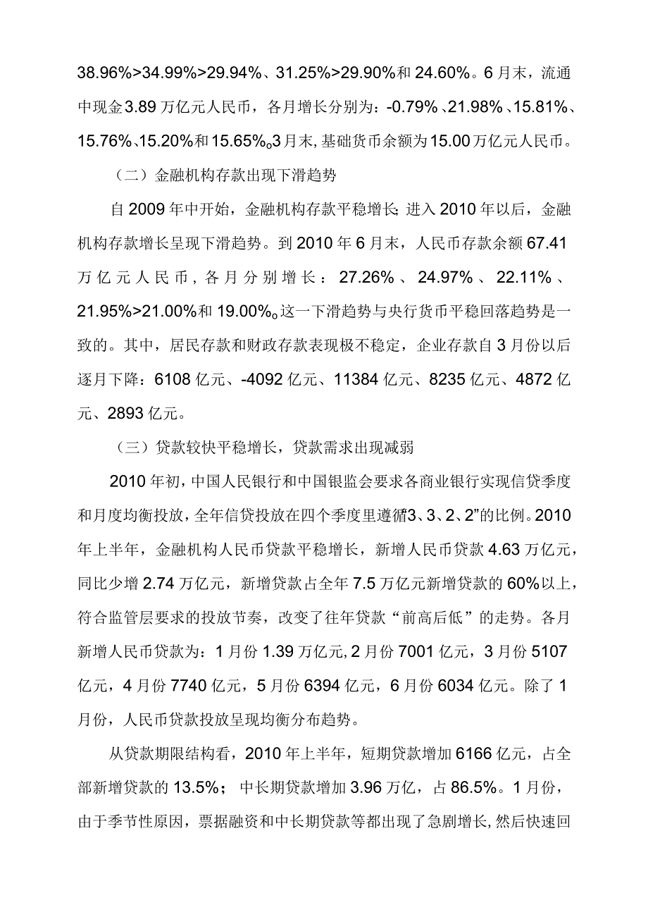 【2010年下半年货币政策走向分析与展望】.docx_第2页