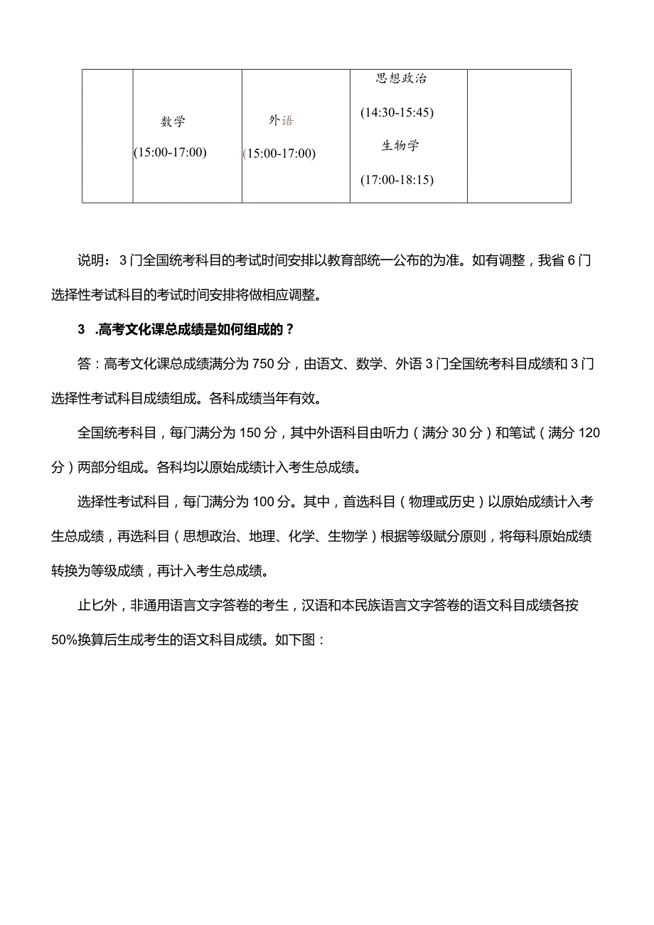 黑龙江省2024年普通高校招生考试和录取工作实施方案解读.docx_第2页