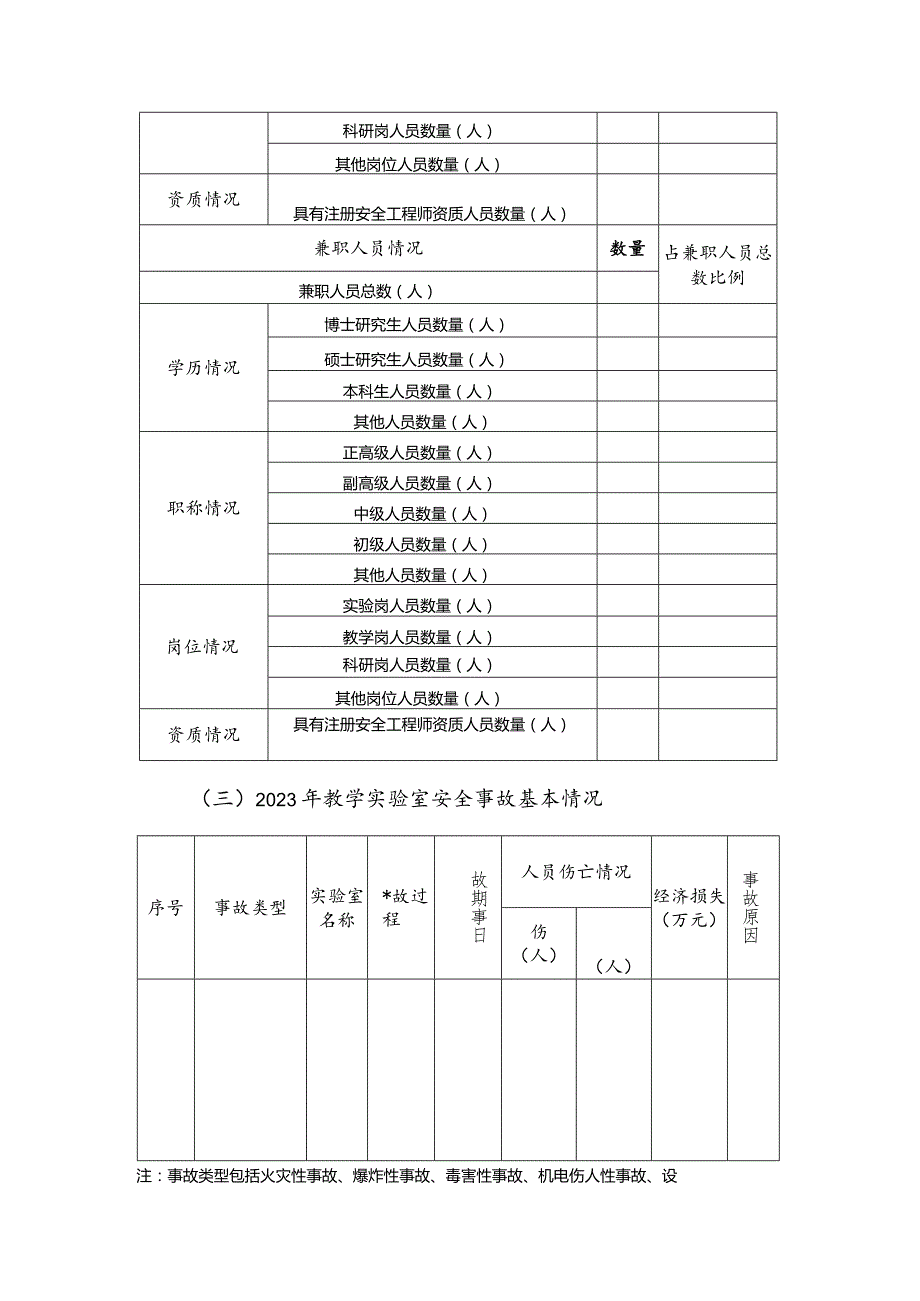 教学实验室安全工作年度报告.docx_第3页