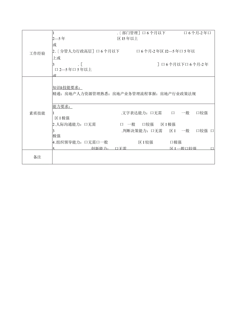 地产集团高管层总经理助理（人力行政）岗位说明书.docx_第2页