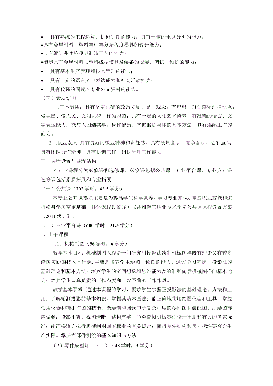 模具设计与制造专业人才培养方案.docx_第2页