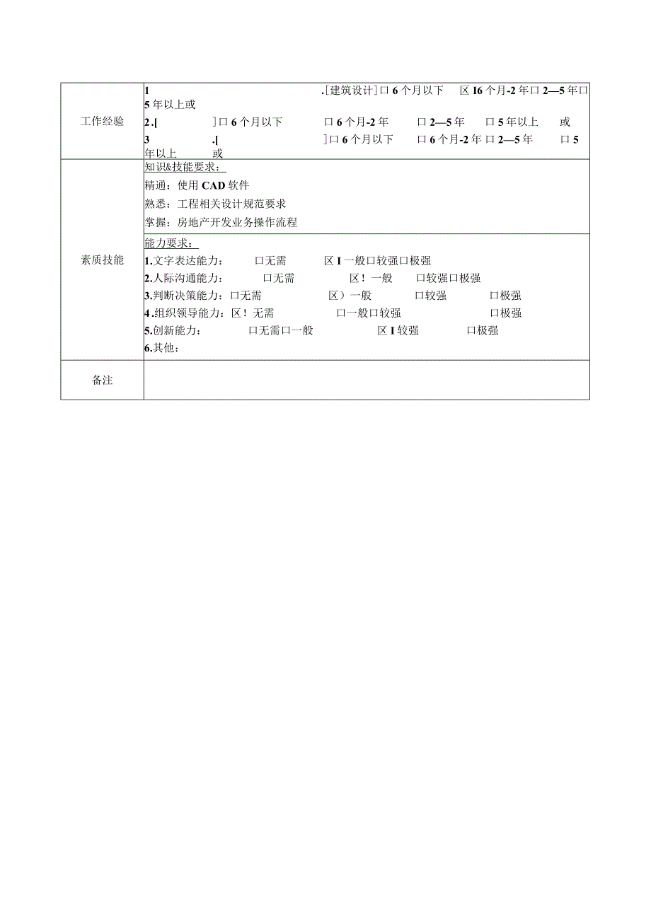 地产集团设计部设计助理岗位说明书.docx_第2页