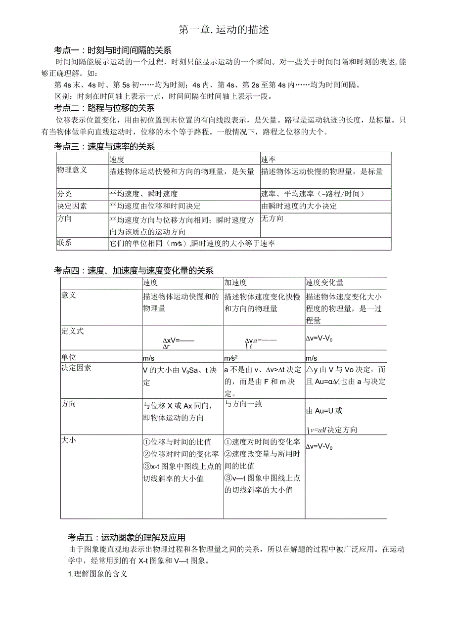 第一章运动的描述.docx_第1页