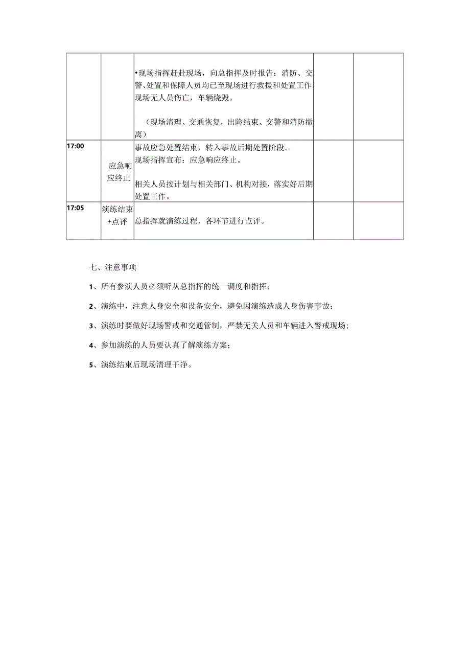 道路运输企业车辆火灾事故应急演练方案.docx_第3页