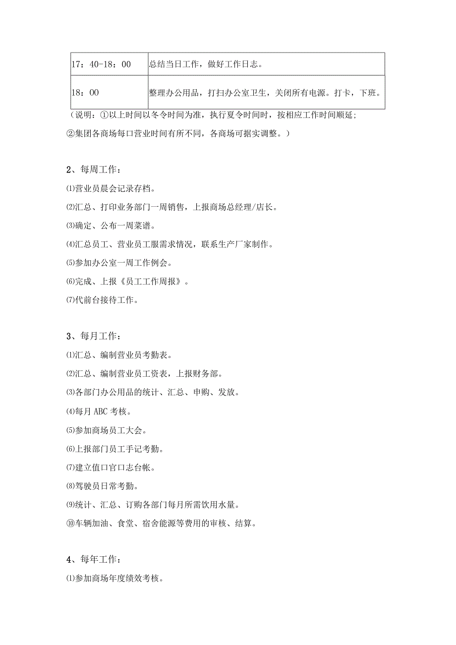 家具集团办公室行政文员岗位操作手册.docx_第3页