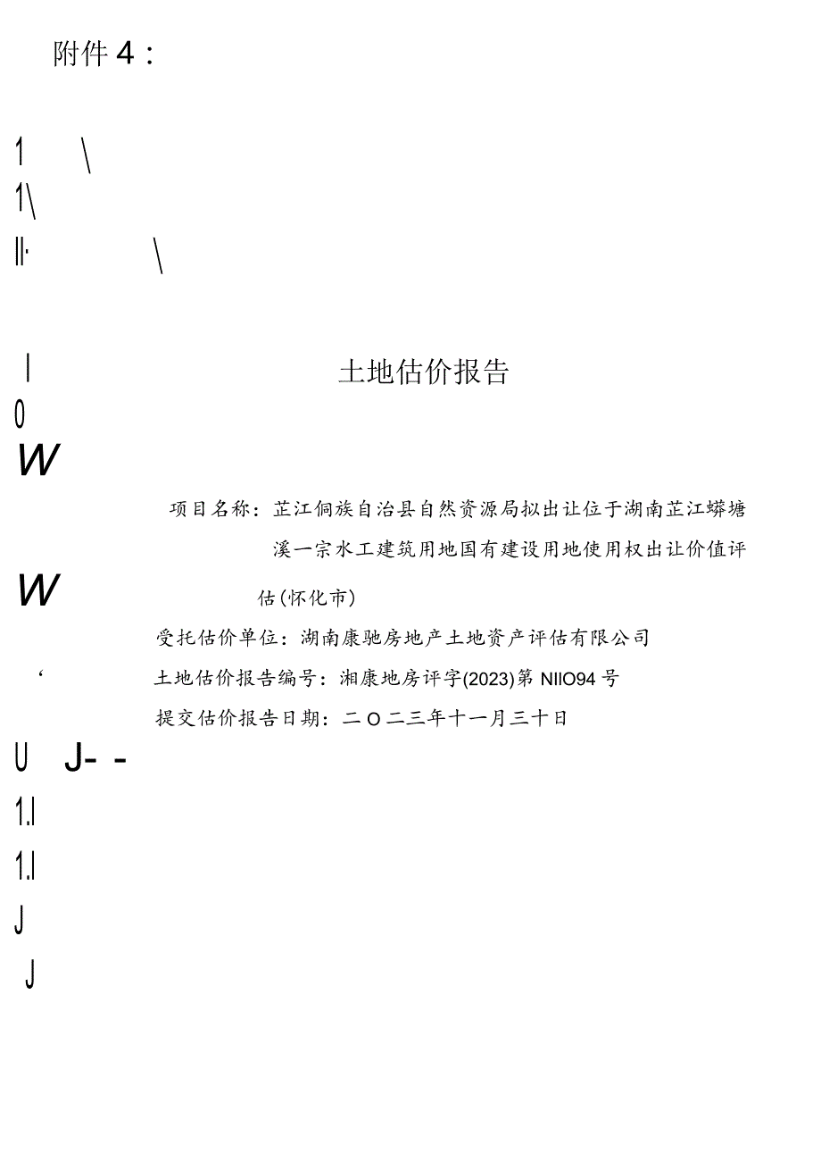 湖南发展：土地估价报告.docx_第1页