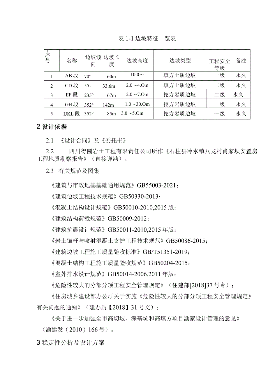 冷水康养小镇居民安置点建设项目（划地自建）边坡支护工程方案设计计算书.docx_第2页