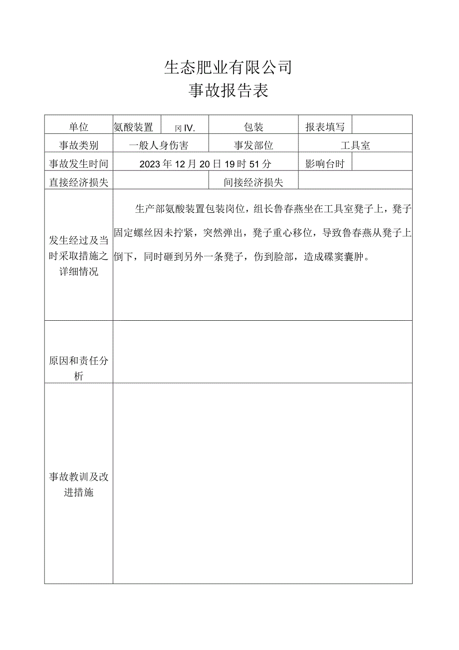 事故报告表2023.12.20.docx_第1页