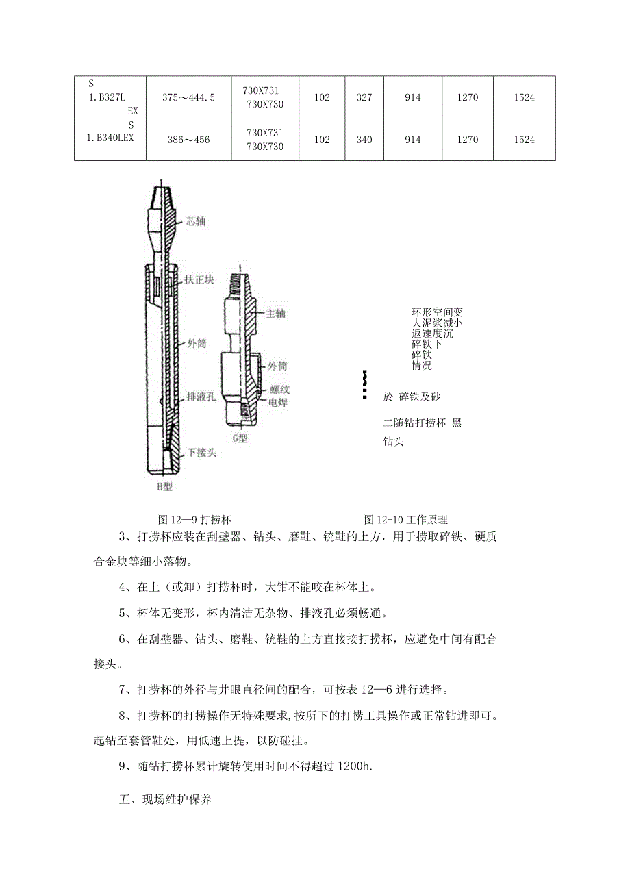 钻井公司小件落物打捞工具随钻打捞杯使用维护手册.docx_第3页