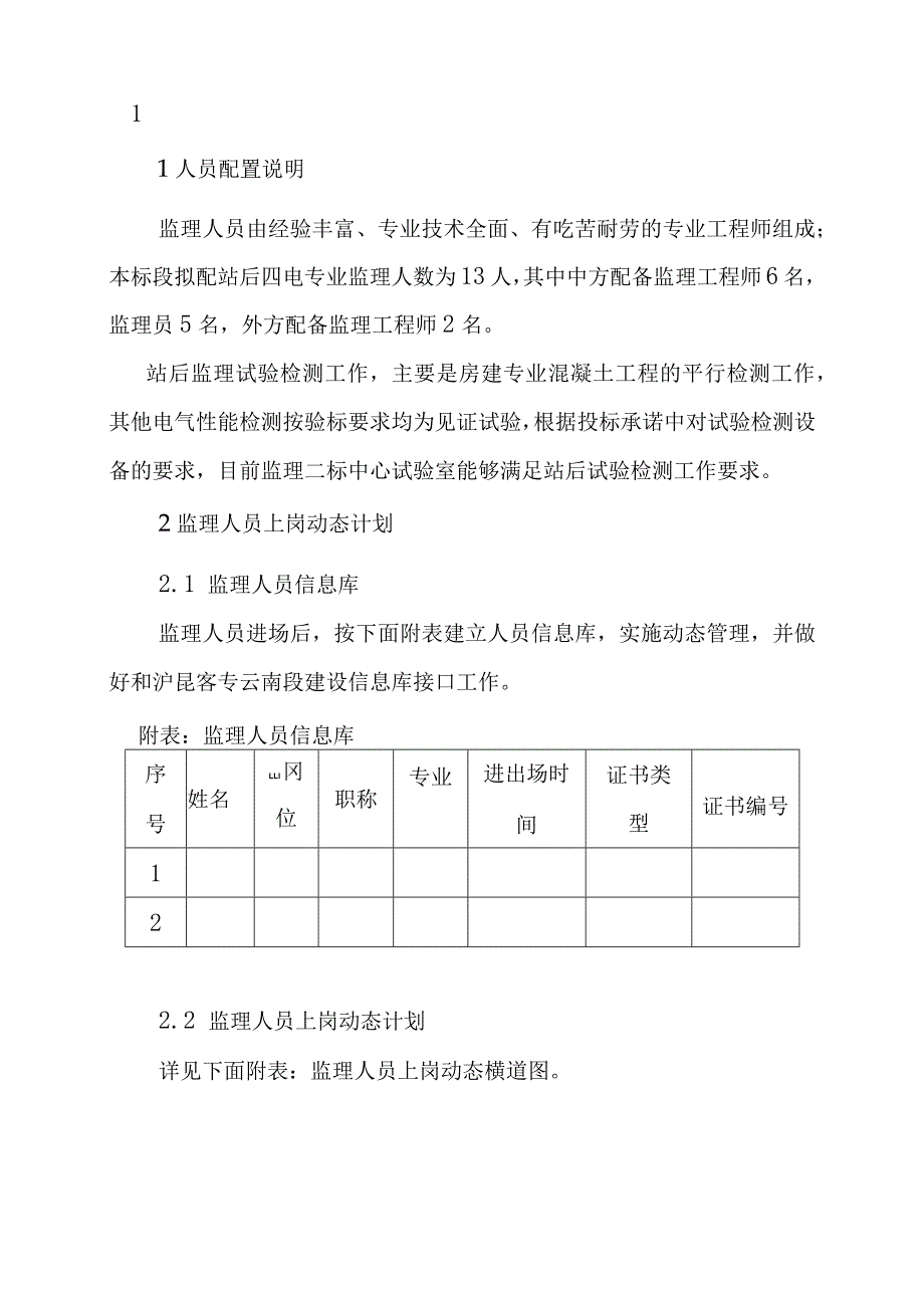 铁路客运专线四电工程建设项目监理人员配备方案.docx_第2页