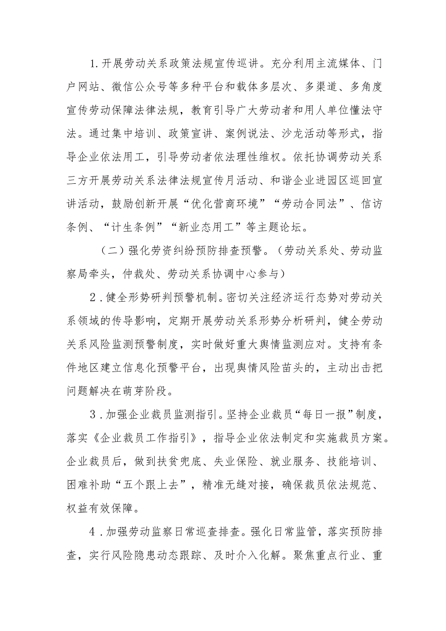 XX省x市劳动关系领域基层劳资纠纷排查化解专项行动方案.docx_第2页