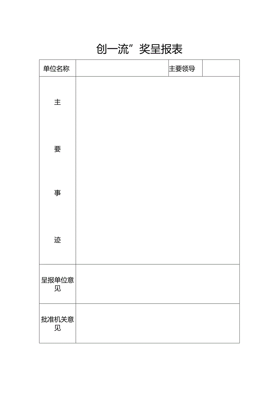 “创一流”奖呈报表.docx_第1页