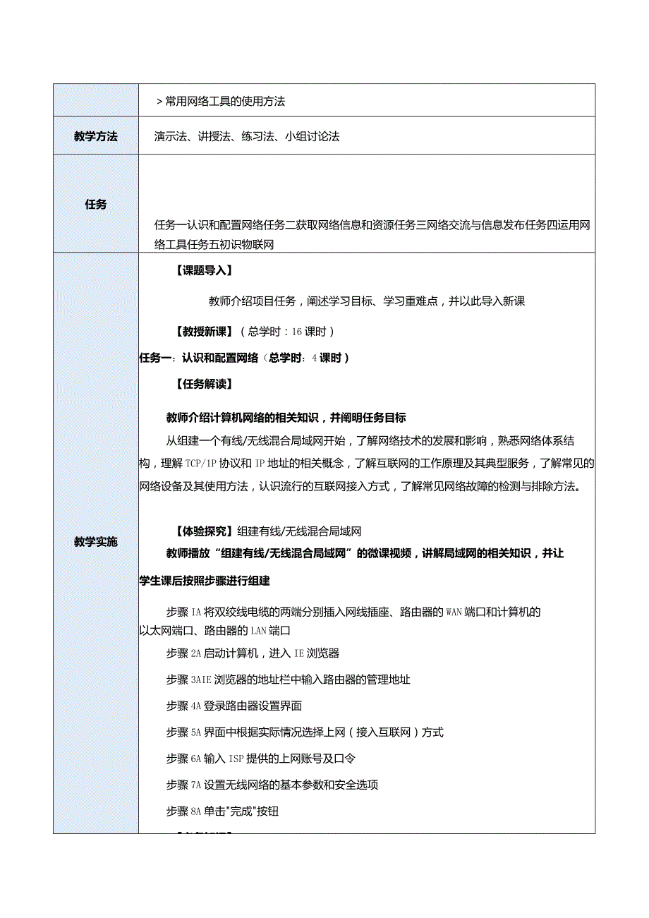 《信息技术》项目２-教案.docx_第2页