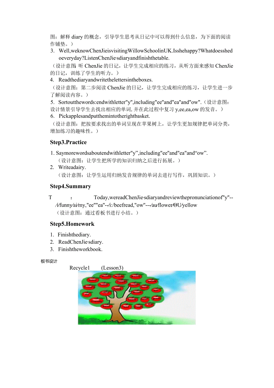 《PEP五上Recycle1Lesson3优课教学设计》东莞市厚街圣贤学校黎顺芝.docx_第2页