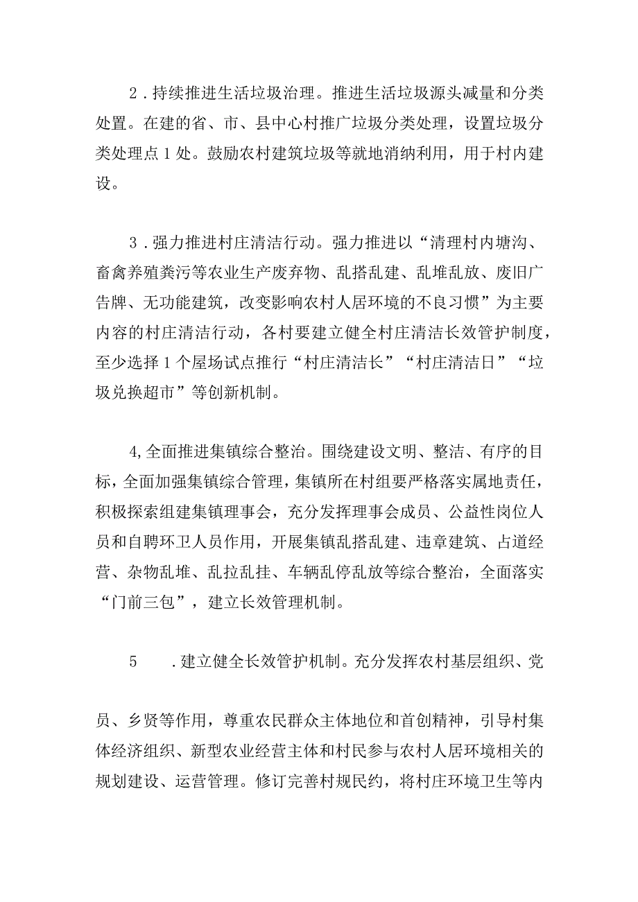 2024年度乡镇人居环境整治工作方案5篇.docx_第2页