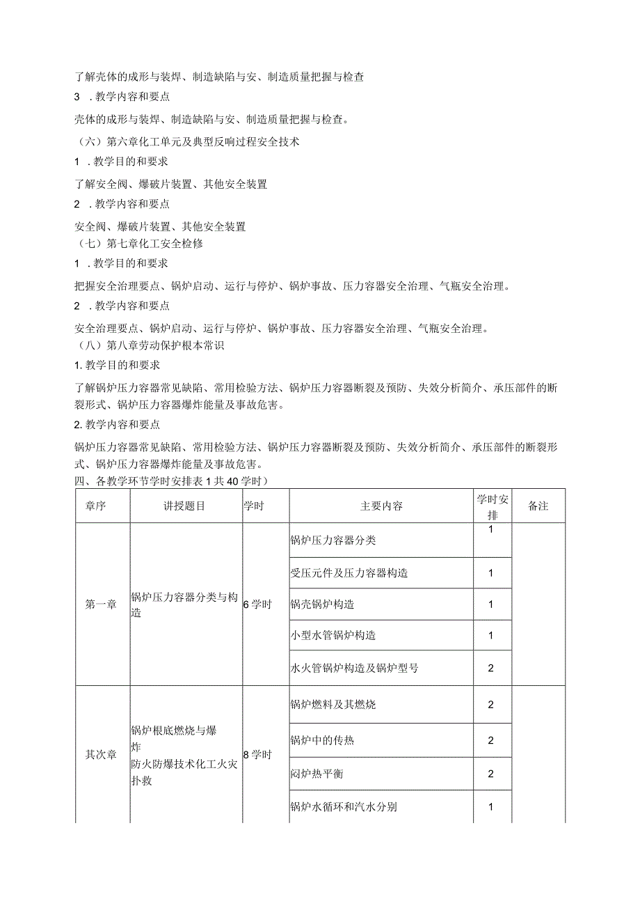 《化工安全技术》课程教学大纲.docx_第2页