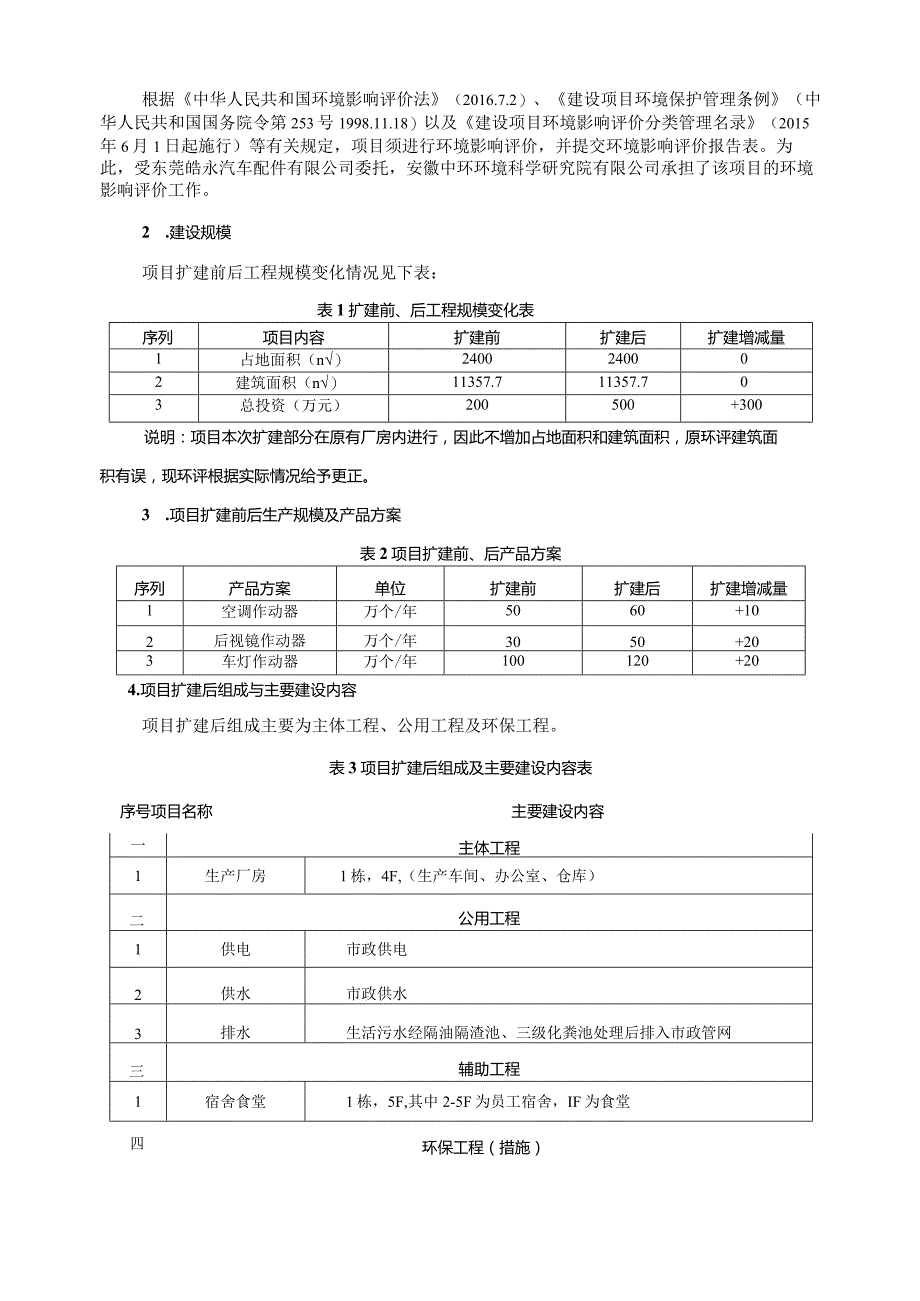 40万套汽车配件项目环境影响报告表.docx_第2页