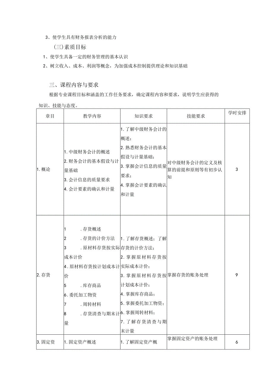 《中级财务会计Ⅰ》课程教学大纲.docx_第2页