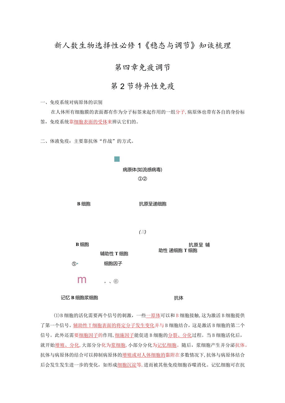 4.2特异性免疫（解析版）.docx_第1页