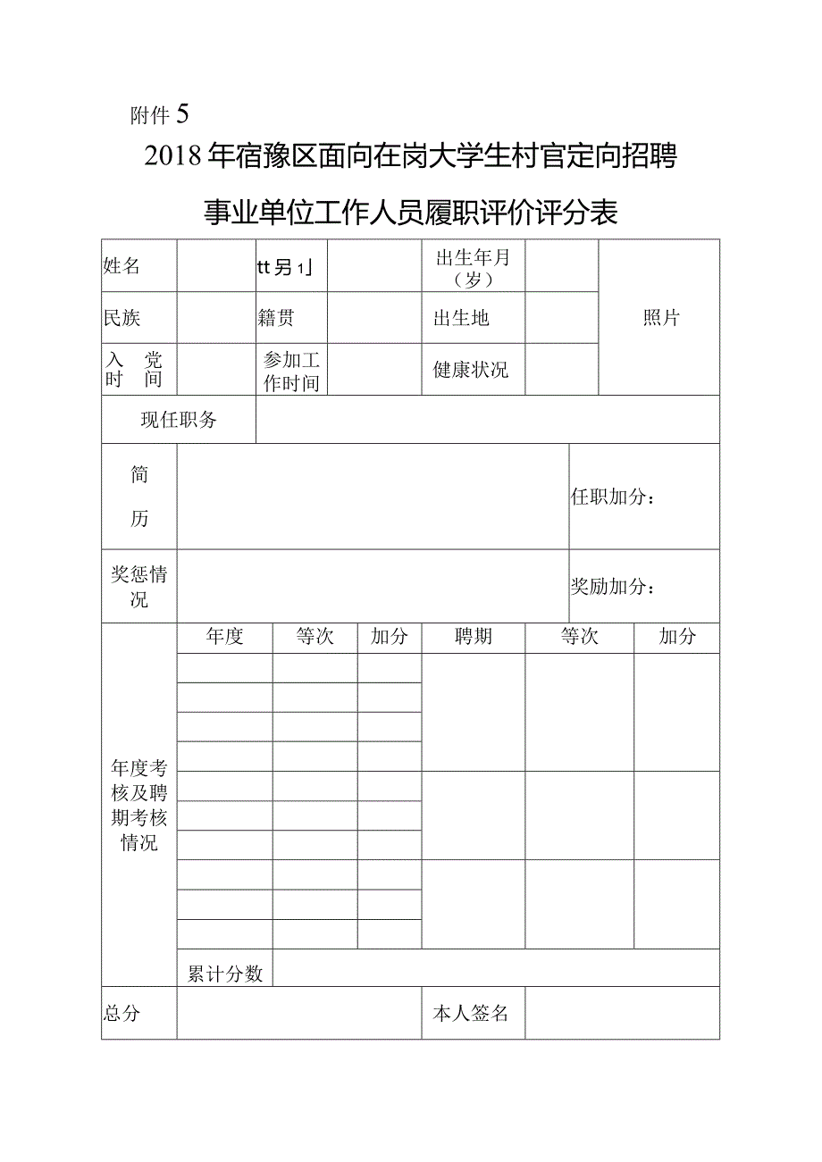 5履职评价评分表doc.docx_第1页