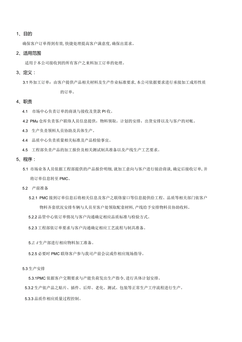 PMWI-A-019外加工订单作业流程管理规定.docx_第1页