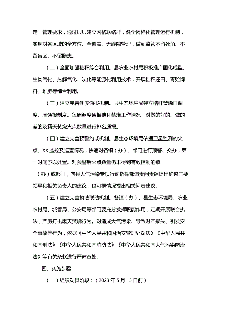 2篇2023年夏季秸秆禁烧工作方案.docx_第2页