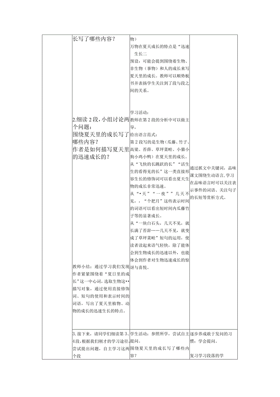 《夏天里的成长》教学设计.docx_第2页