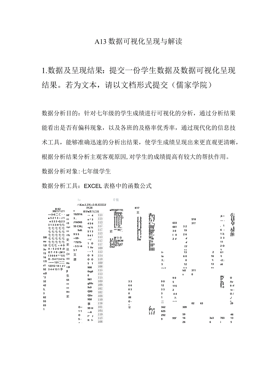 A13数据可视化呈现与解读（初中）.docx_第1页