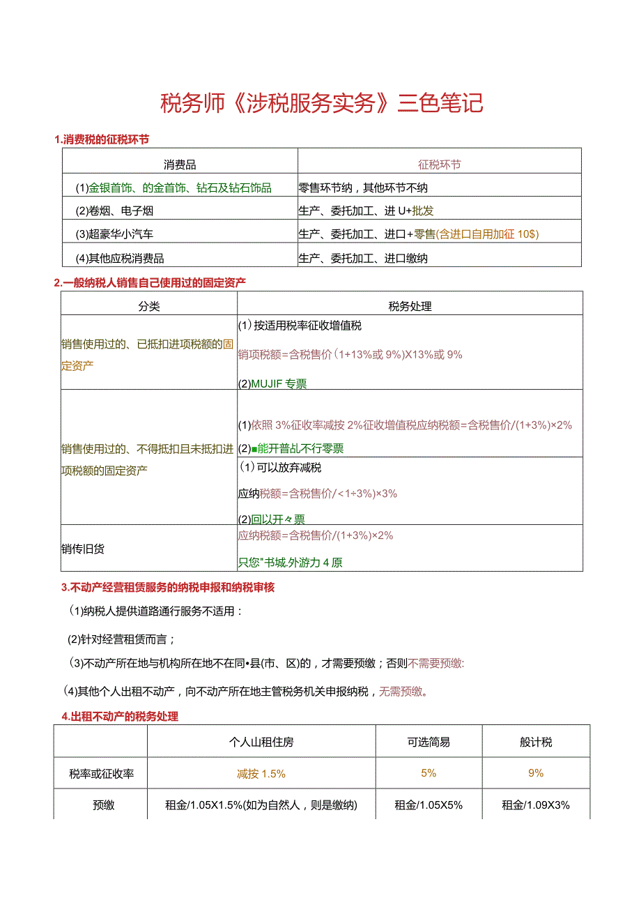 23年税务师学霸笔记-《涉税实务》.docx_第3页