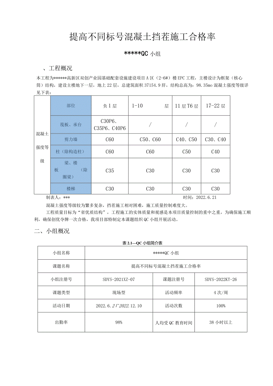 21.提高不同标号混凝土挡茬施工合格率.docx_第3页