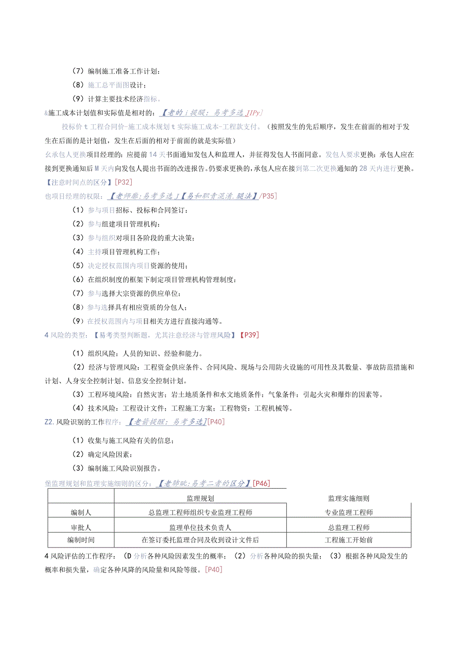 【管理】2023年二建考前3页纸.docx_第2页