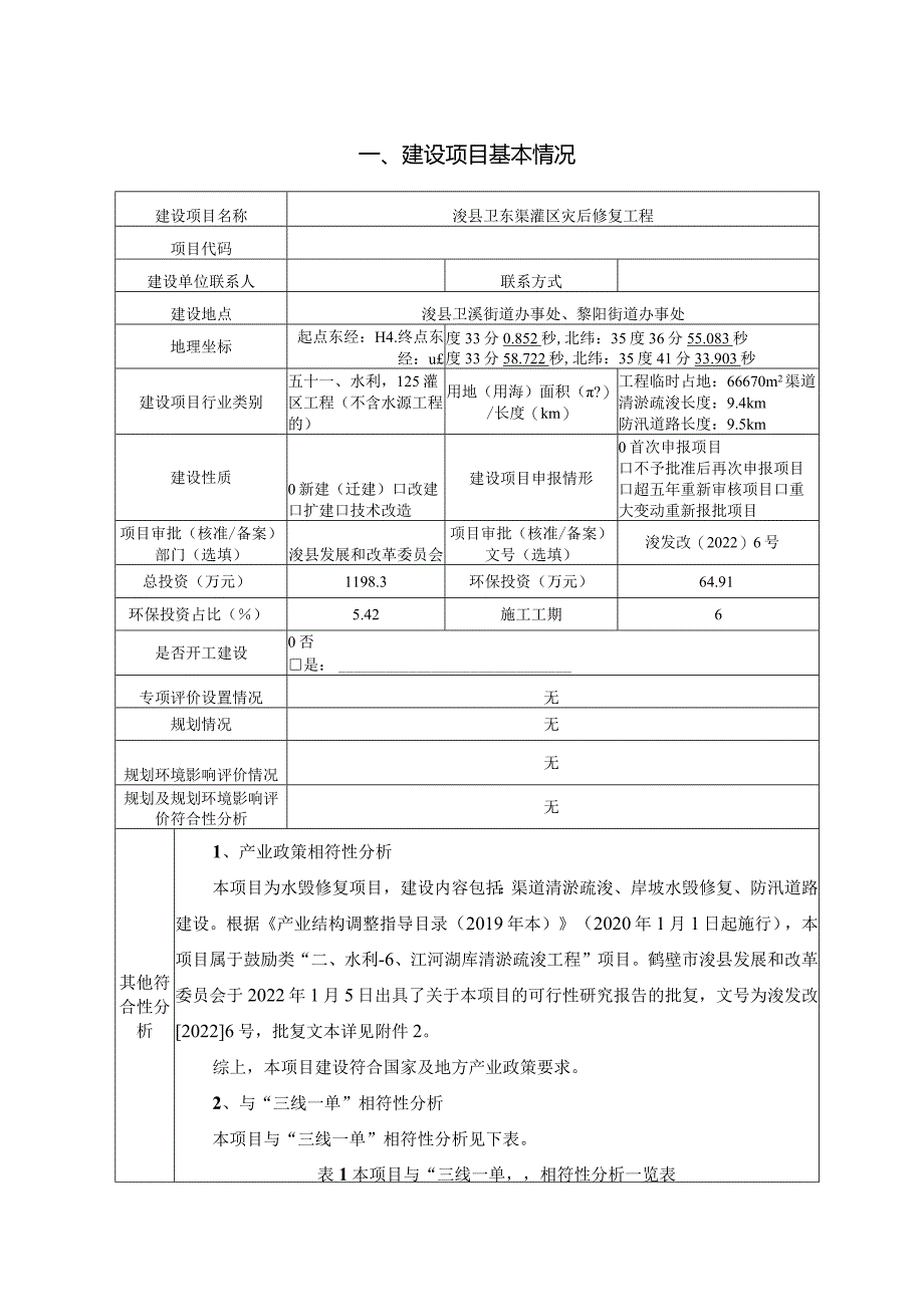 东渠灌区灾后修复工程.docx_第1页