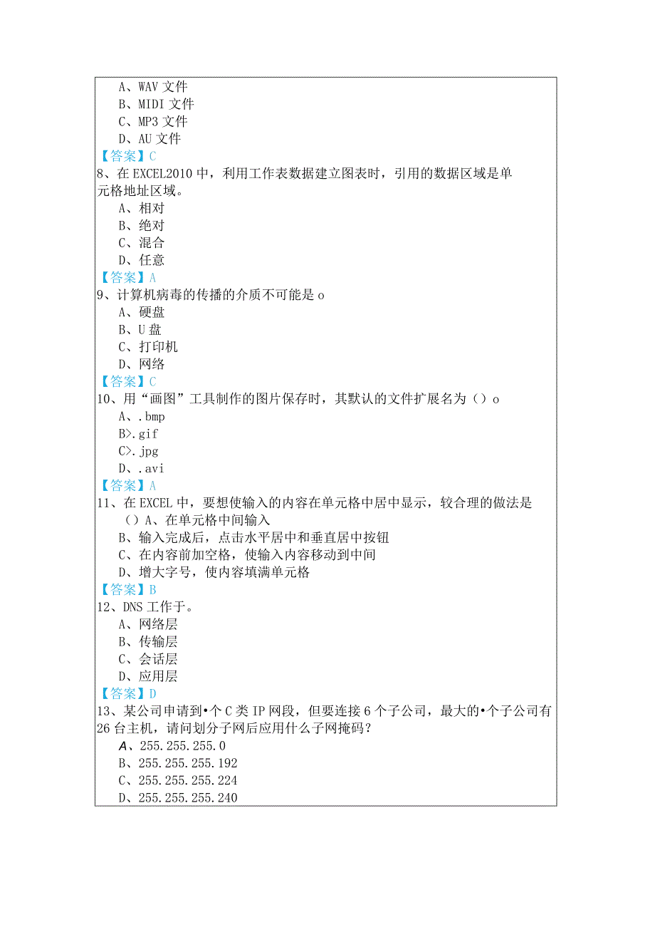 中国人民公安大学2023年计算机基础题库含答案.docx_第2页