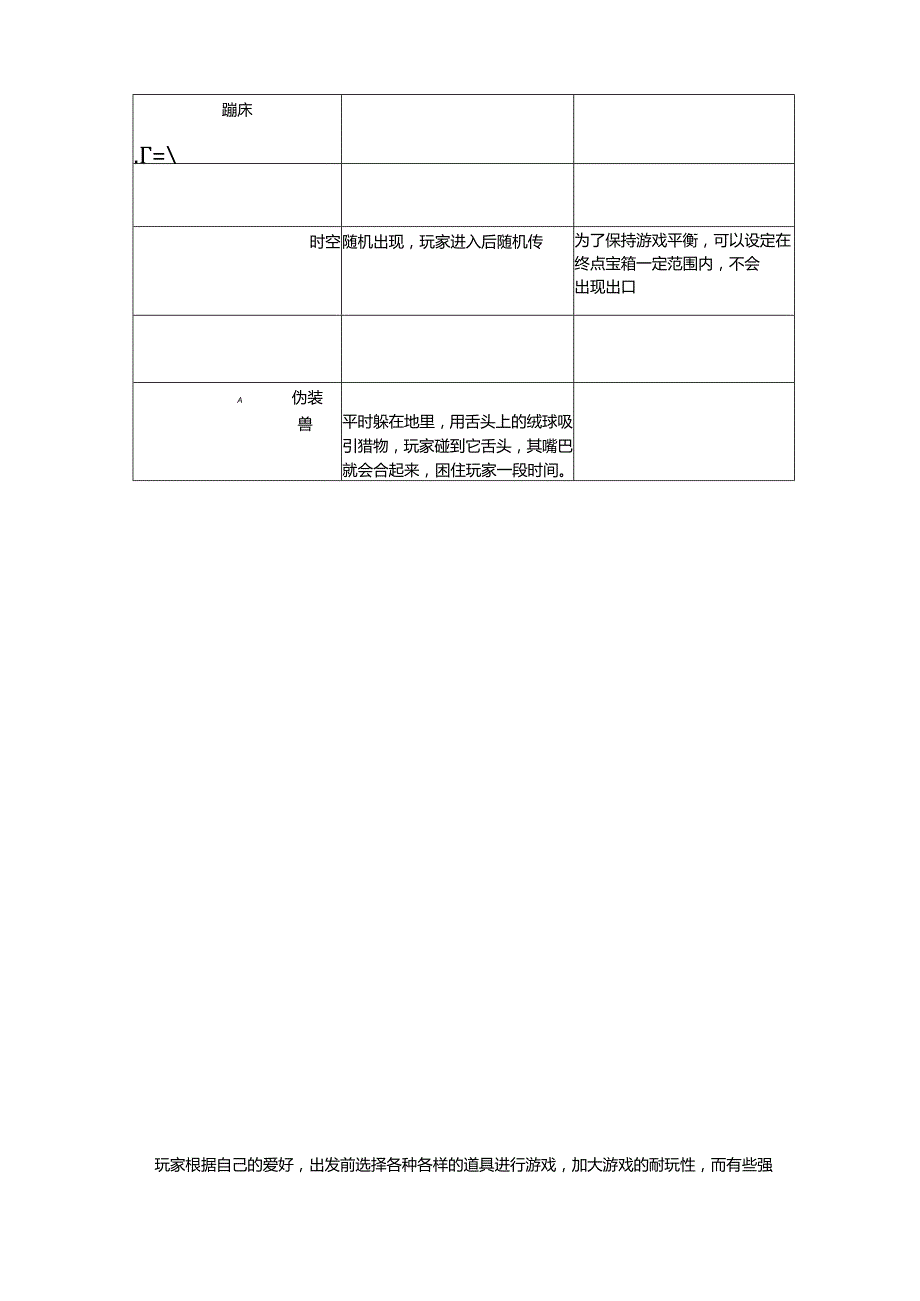 偏ACT类休闲游戏策划方案.docx_第3页