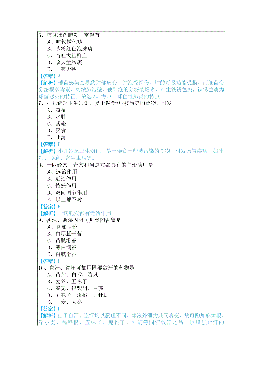 中医助理医师考试试卷含答案.docx_第2页